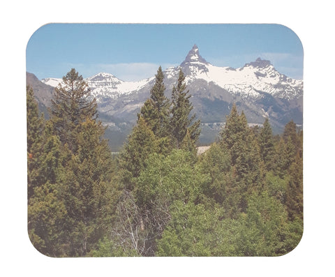 Yellowstone Mountains Mouse Pad