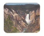 Yellowstone Waterfall Mouse Pad